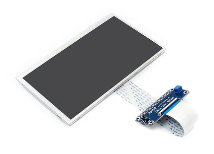 WAVESHARE 7inch LCD IPS 1024x600 Display for Raspberry Pi,DPI Interface, 7inch LCD IPS