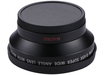 62mm 0.43X Super Wide Angle Lens with Macro Lens, 62mm