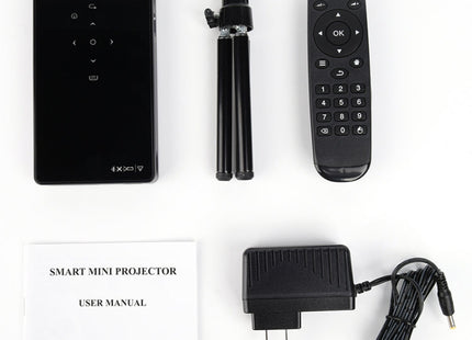 P8I 854x480 100LM Mini Portable Multimedia DLP Projector