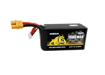 DOGCOM 1480mAh 150C 6S 22.2V Ultra series Battery