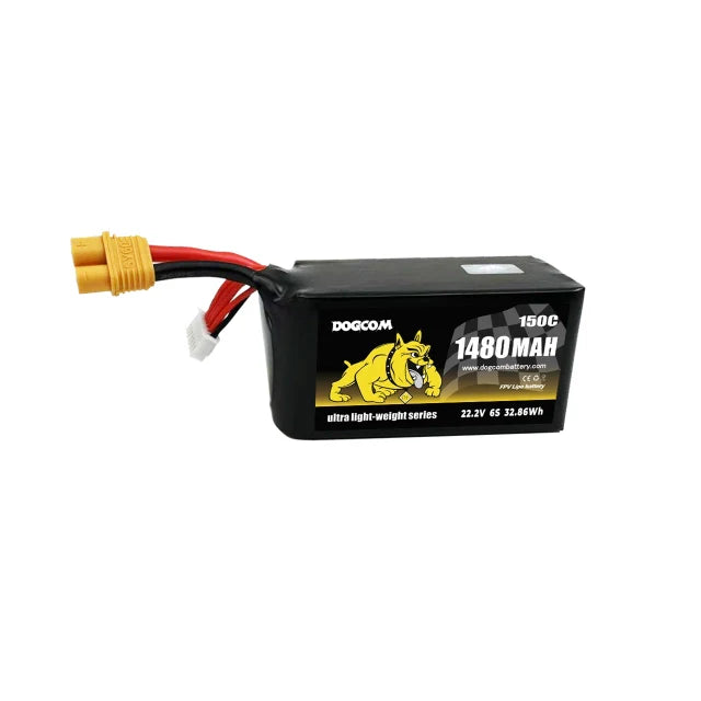 DOGCOM 1480mAh 150C 6S 22.2V Ultra series Battery
