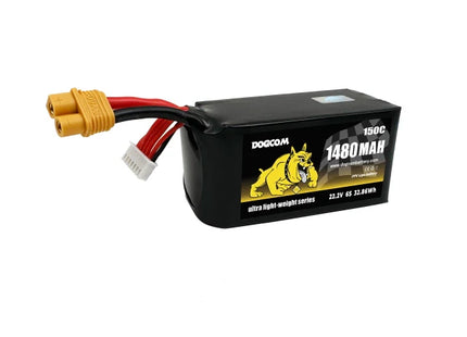 DOGCOM 1480mAh 150C 6S 22.2V Ultra series Battery