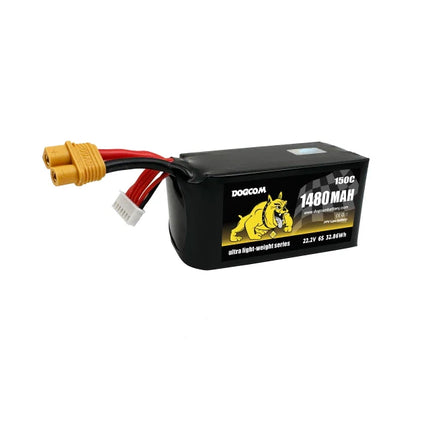 DOGCOM 1480mAh 150C 6S 22.2V Ultra series Battery