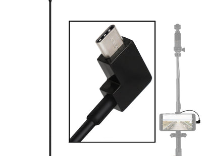Sunnylife OP-X9208 Type-C to Type-C Cable for DJI OSMO Pocket, Length:1m