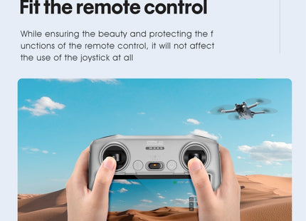 STARTRC Silicone Shockproof Anti-scratch Case for DJI Mini 3 Pro Remote Control, For DJI Mini 3 Pro Remote Control(Grey), For DJI Mini 3 Pro Remote Control(Black)