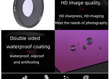 JSR NIGHT Lens Filter For DJI Osmo Action 3, NIGHT