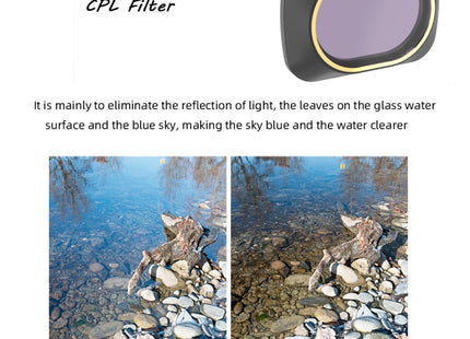 JSR Drone CPL Lens Filter for DJI MAVIC mini, CPL Filter