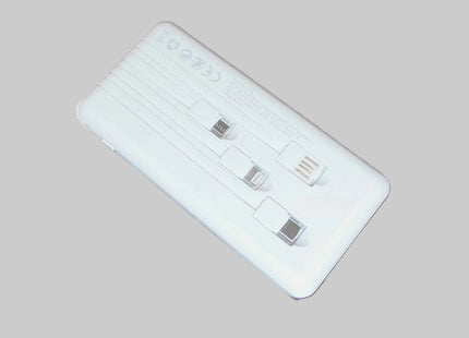 12000mAh Power Bank with Solar Panel Micro USB, iPhone, Type-C, and USB With LED