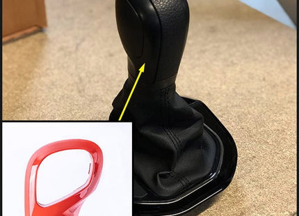 For VW T6 Transporter DSG Gear Knob Styling Caps – Red Painted Upgrade, Ready to Fit