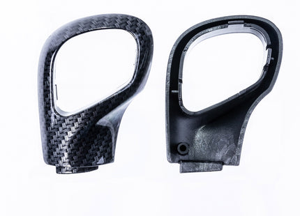 For VW T6.1 Transporter DSG Gear Knob Styling Caps – Carbon Painted Upgrade, Ready to Fit