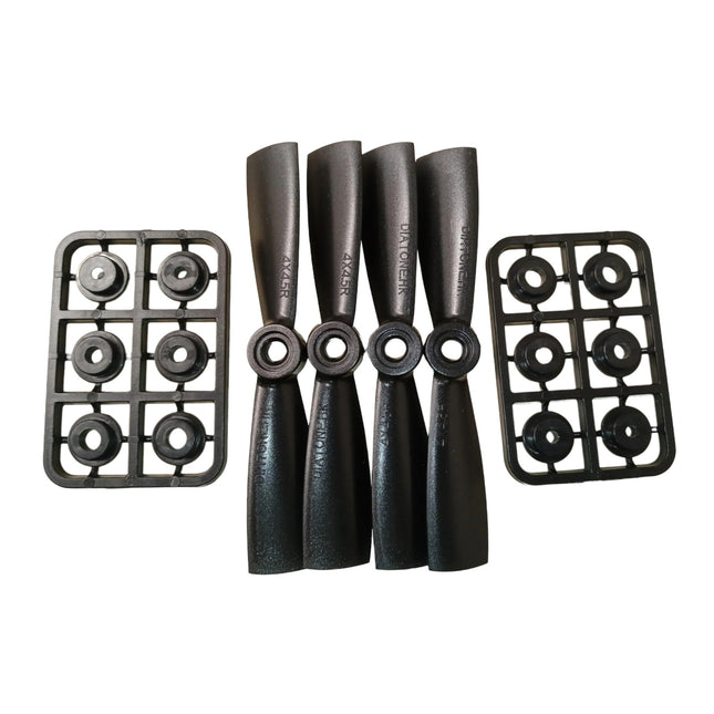 Diatone Super Durable Propeller (4x4.5R) (Black) [4x CW]