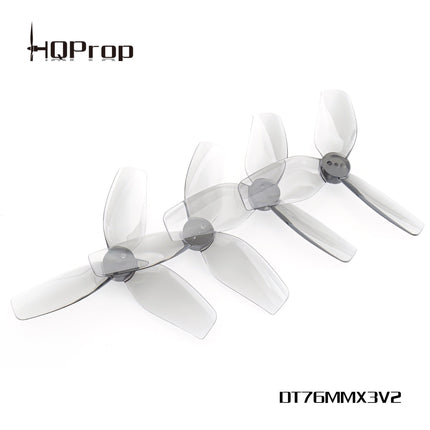 HQ Prop DT76MMX3 V2 for Cinewhoop Grey (2CW+2CCW)