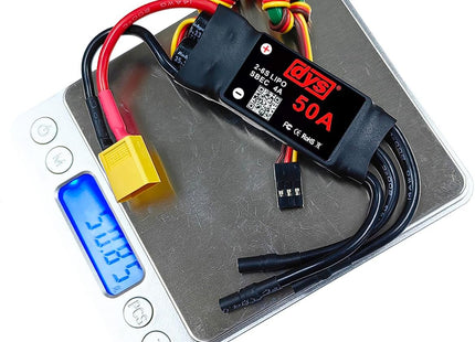 DYS 50A 2-6S Brushless ESC With 5V/4A BEC For RC fixed-wing Aircraft