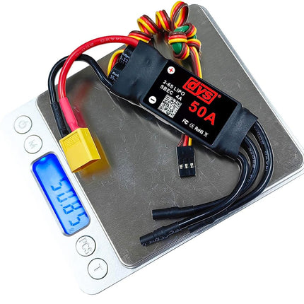 DYS 50A 2-6S Brushless ESC With 5V/4A BEC For RC fixed-wing Aircraft