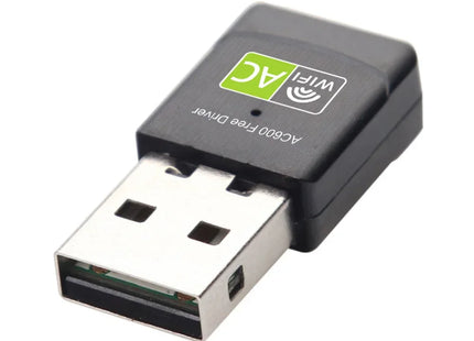 Wireless USB WiFi Dongle – 600 Mbps 2.4 / 5 GHz Adapter