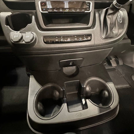 For Citroën Relay Black Cupholder Console - Stylish and Practical Upgrade