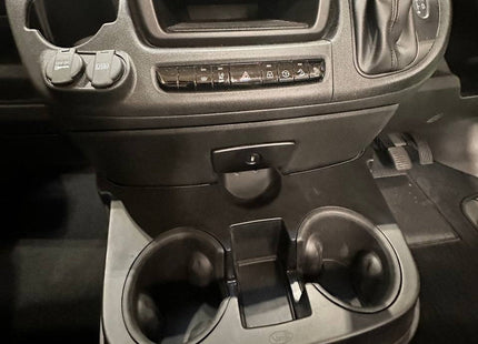 For Vauxhall Movano Black Cup Holder Console | Centre Storage Console | Van-X