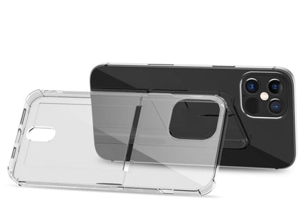 TPU Transparent Protective Case with Card Slots, For iPhone 12, For iPhone 12 Mini