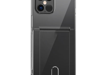 TPU Transparent Protective Case with Card Slots, For iPhone 12, For iPhone 12 Mini
