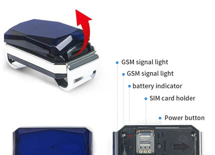 G06 IP67 Waterproof Pet GPS Tracker Dog Locator