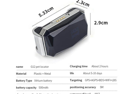 G06 IP67 Waterproof Pet GPS Tracker Dog Locator