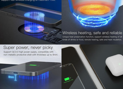 JAKCOM MC3 Wireless Charging Heating Mouse Pad