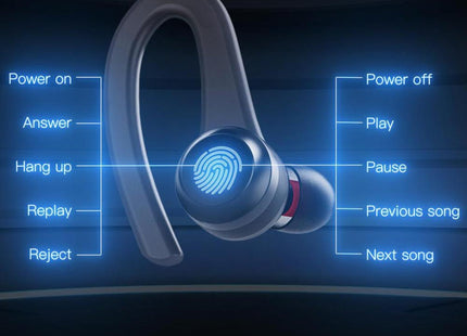 JAKCOM SE5 True Wireless Sport Bluetooth Earphone(Black)
