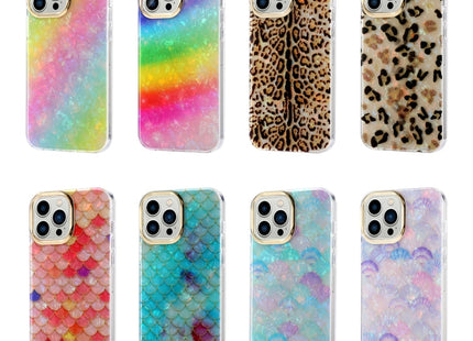 Electroplating Shell Texture Phone Case, For iPhone 13, For iPhone 13 Pro, For iPhone 13 Pro Max