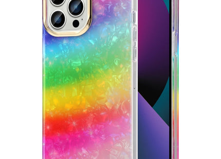 Electroplating Shell Texture Phone Case, For iPhone 13, For iPhone 13 Pro, For iPhone 13 Pro Max