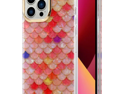 Electroplating Shell Texture Phone Case, For iPhone 13, For iPhone 13 Pro, For iPhone 13 Pro Max