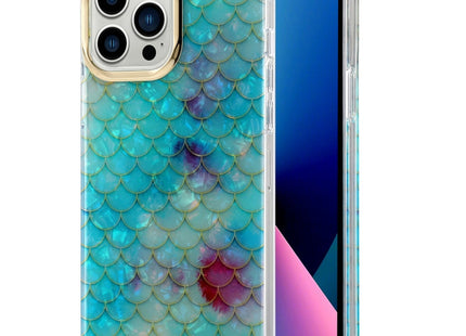 Electroplating Shell Texture Phone Case, For iPhone 13, For iPhone 13 Pro, For iPhone 13 Pro Max