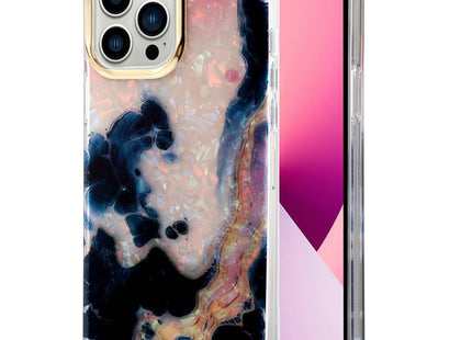 Electroplating Shell Texture Marble Phone Case, For iPhone 12 / 12 Pro, For iPhone 12 Pro Max, For iPhone 11