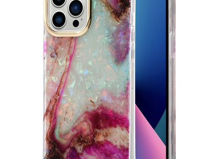 Electroplating Shell Texture Marble Phone Case, For iPhone 12 / 12 Pro, For iPhone 12 Pro Max, For iPhone 11