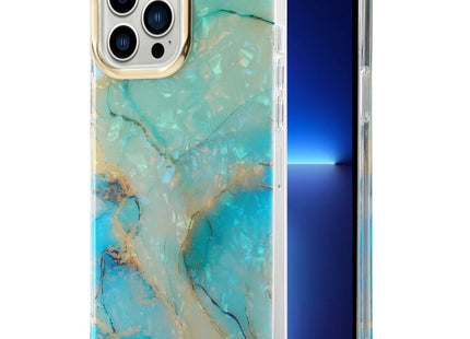 Electroplating Shell Texture Marble Phone Case, For iPhone 12 / 12 Pro, For iPhone 12 Pro Max, For iPhone 11