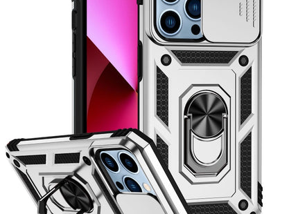 Sliding Camshield Holder Phone Case, For iPhone 13 mini, For iPhone 13, For iPhone 13 Pro, For iPhone 13 Pro Max