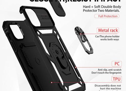 Sliding Camshield Holder Phone Case, For iPhone 11 Pro, For iPhone 11 Pro Max