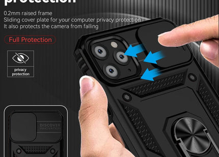 Sliding Camshield Holder Phone Case, For iPhone 11 Pro, For iPhone 11 Pro Max