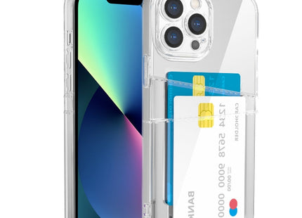 Dual Card TPU Phone Case, For iPhone 12 Pro Max