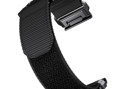 Hook And Loop Fastener Nylon Watchband, For Garmin Fenix 7X