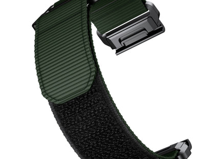 Hook And Loop Fastener Nylon Watchband, For Garmin Fenix 7X