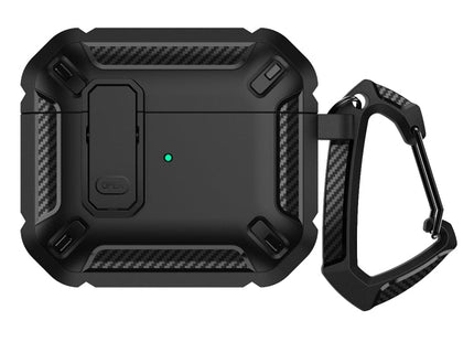 Shield Shockproof Earphone Protective Case with Hook For AirPods 3, For AirPods 3