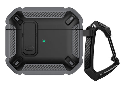 Shield Shockproof Earphone Protective Case with Hook For AirPods 3, For AirPods 3