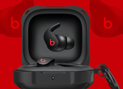 Armor Earphone Protective Case with Hook For Beats Fit Pro