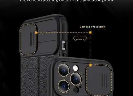 Litchi Texture Sliding Camshield TPU Protective Phone Case, For iPhone 6, For iPhone 6 Plus, For iPhone 8 Plus & 7 Plus, For iPhone XS Max