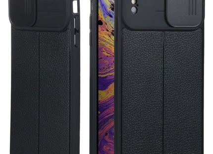Litchi Texture Sliding Camshield TPU Protective Phone Case, For iPhone 6, For iPhone 6 Plus, For iPhone 8 Plus & 7 Plus, For iPhone XS Max