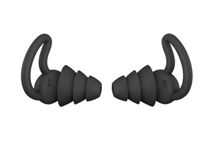 iMeBoBo A1 Shark Fin Version Nano Silicone Sleeping Noise Reduction Earplugs, Two Layer, Three Layer
