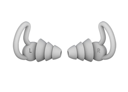 iMeBoBo A1 Shark Fin Version Nano Silicone Sleeping Noise Reduction Earplugs, Two Layer, Three Layer