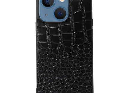 Crocodile Top Layer Cowhide Leather Case, For iPhone 13 mini, For iPhone 12 mini, For iPhone 12 / 12 Pro, For iPhone 12 Pro Max