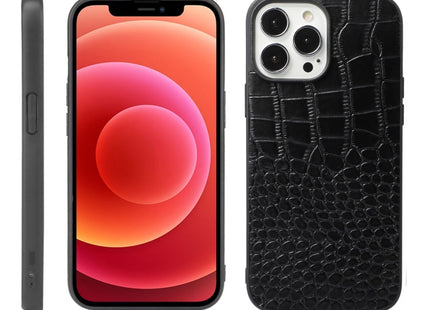 Crocodile Top Layer Cowhide Leather Case, For iPhone 13 mini, For iPhone 12 mini, For iPhone 12 / 12 Pro, For iPhone 12 Pro Max
