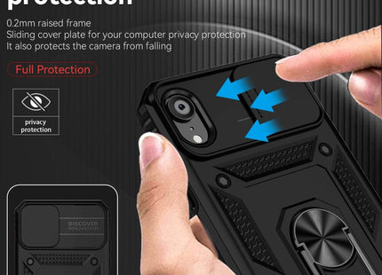 Sliding Camshield Holder Phone Case, For iPhone XR, For iPhone XS / X, For iPhone XS Max